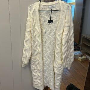 Pink Lilly long cardigan
Never worn